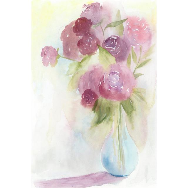 Glowing Bouquet I by Grace Popp - Wrapped Canvas Painting Rosalind Wheeler Size: 76cm H x 51cm W x 3.8cm D on Productcaster.