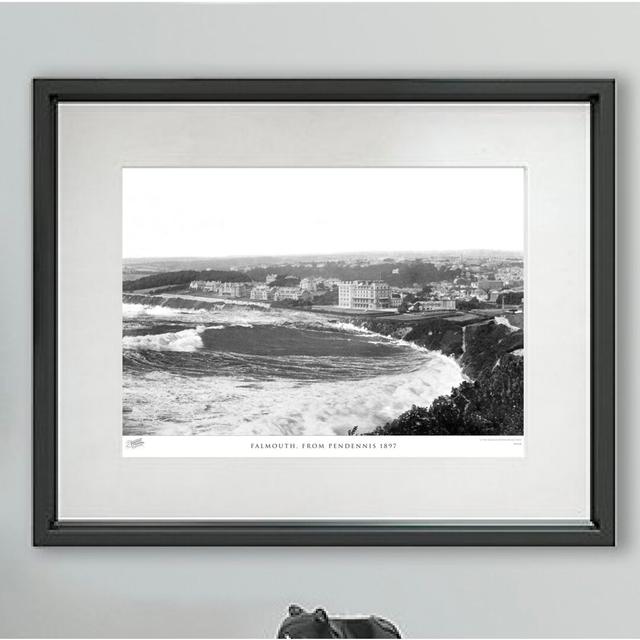 Falmouth, From Pendennis 1897 - Single Picture Frame Print The Francis Frith Collection Size: 60cm H x 80cm W x 2.3cm D on Productcaster.