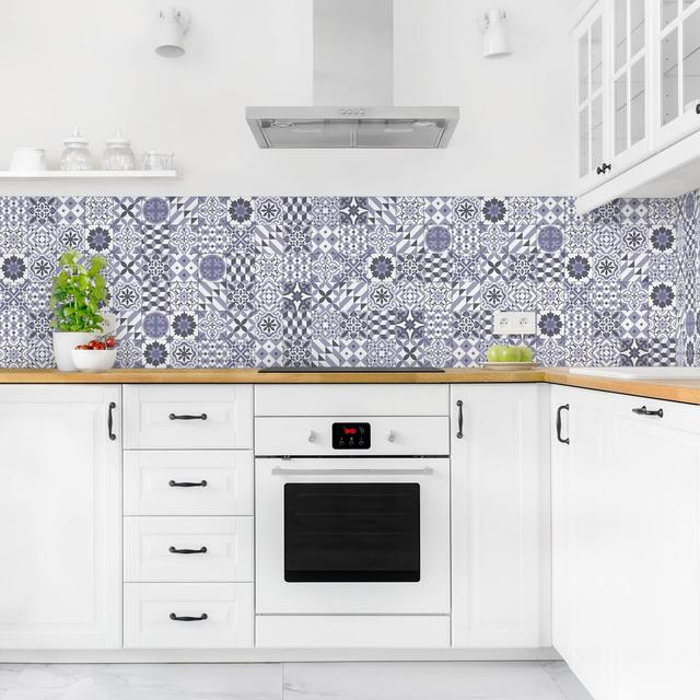 Currin 50 x 300cm PVC Tile Latitude Vive Colour: Purple on Productcaster.