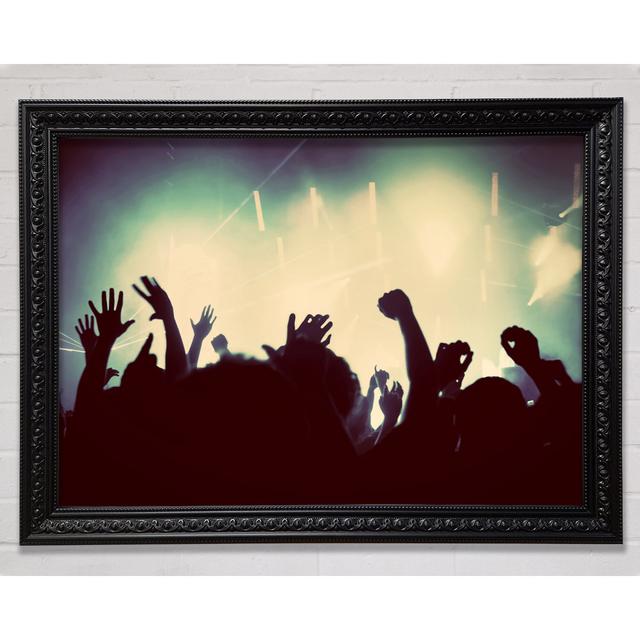 The Crowds Want More Framed Print Brayden Studio Format: White Framed Paper, Size: 84.1cm H x 118.9cm W x 3cm D on Productcaster.