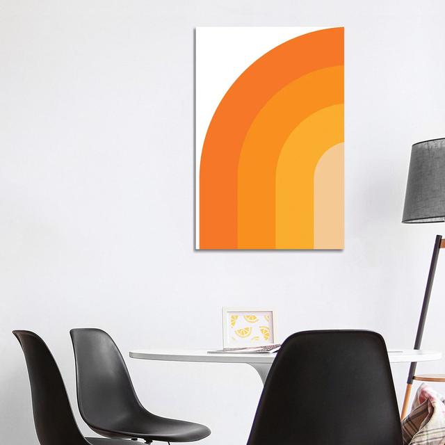 Modern Geometric XIXB - Art Prints on Canvas Isabelline Size: 101.6cm H x 66.04cm W x 3.81cm D, Format: Wrapped Canvas on Productcaster.