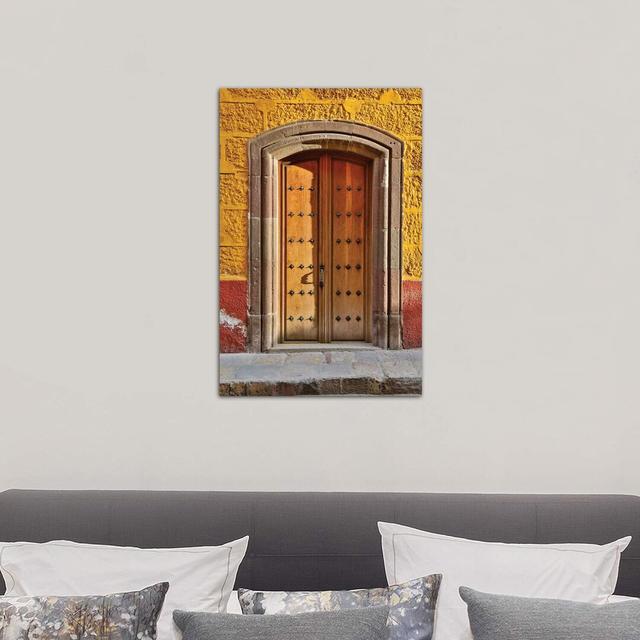 San Miguel De Allende, Mexico. Colourful Buildings And Doorways by Darrell Gulin - Wrapped Canvas Print Latitude Run Size: 66.04cm H x 45.72cm W x 3.8 on Productcaster.