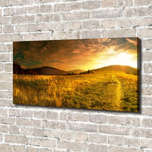 Panorama of the Tatra Mountains - Wrapped Canvas Art Prints Union Rustic on Productcaster.