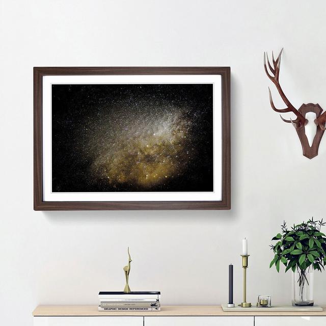 Out of Space Vol.35 in Abstract - Picture Frame Graphic Art Print East Urban Home Frame Option: Walnut Framed, Size: 36cm H x 48cm W x 2cm D on Productcaster.