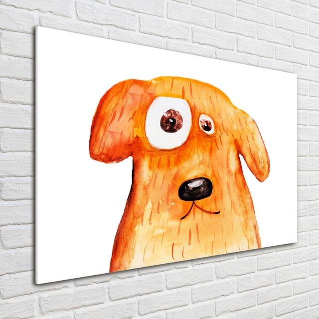 Dog - Unframed Art Prints on Glass Ebern Designs on Productcaster.