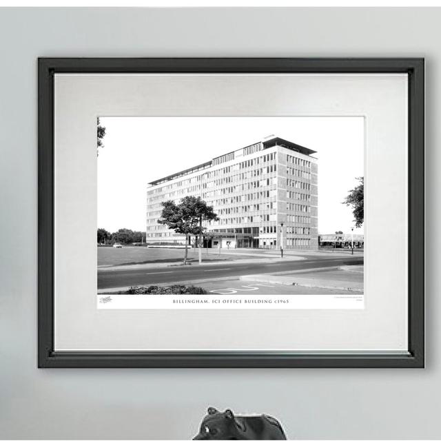 'Billingham, ICI Office Building C1965' - Picture Frame Photograph Print on Paper The Francis Frith Collection Size: 60cm H x 80cm W x 2.3cm D on Productcaster.