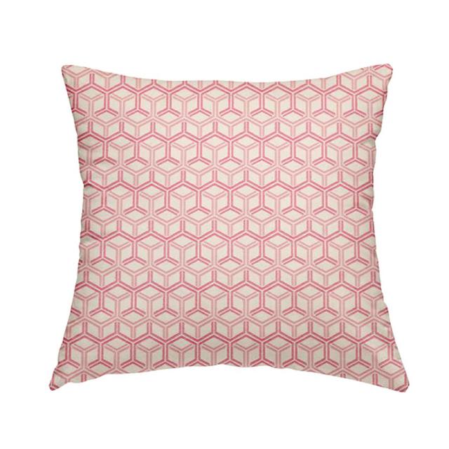 Pyatt Geometric Square Throw Cushion George Oliver Size: 43 x 43 cm on Productcaster.