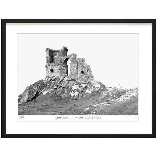 Kidsgrove, Mow Cop Castle C1960 - Single Picture Frame Print The Francis Frith Collection Size: 40cm H x 50cm W x 2.3cm D on Productcaster.