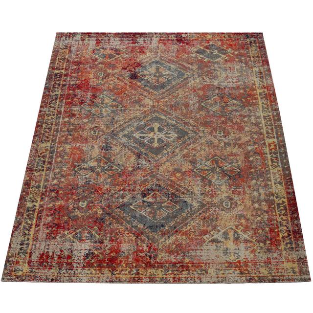 Melksham Flatweave Red/Black Rug Mistana Rug Size: Rectangle 200 x 280cm on Productcaster.