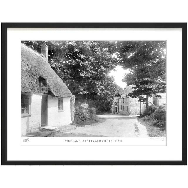 'Studland, Bankes Arms Hotel C1912' by Francis Frith - Picture Frame Photograph Print on Paper The Francis Frith Collection Size: 60cm H x 80cm W x 2. on Productcaster.