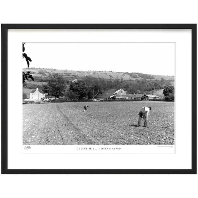 'Cleeve Hill, Hoeing C1960' by Francis Frith - Picture Frame Photograph Print on Paper The Francis Frith Collection Size: 28cm H x 36cm W x 2.3cm D on Productcaster.