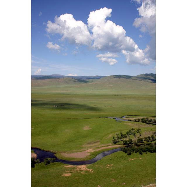 Doreen Mongolian Landscape by Mabillings - Wrapped Canvas Photograph Alpen Home Size: 91cm H x 61cm W x 3.8cm D on Productcaster.