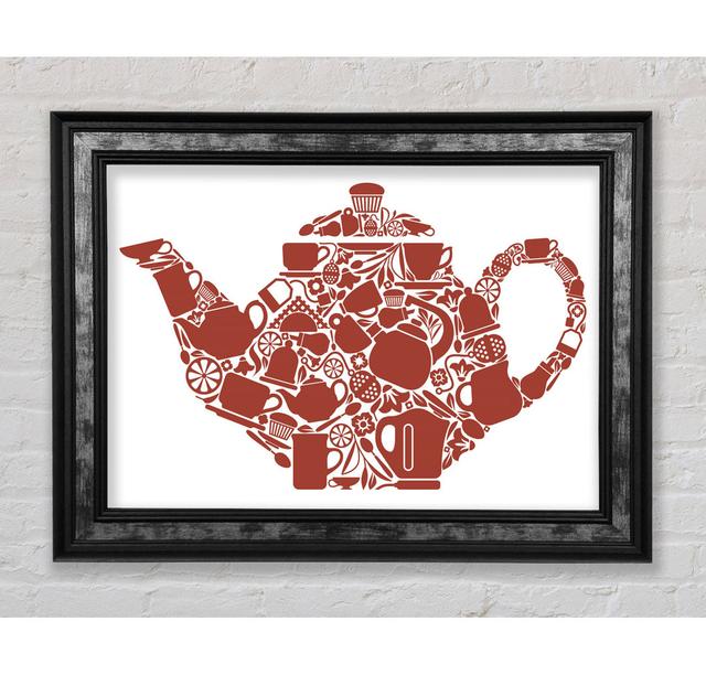 Tea Time 2 Framed Print Happy Larry Size: 84.1cm H x 142.2cm W on Productcaster.