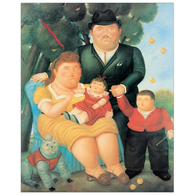 Botero - No Frame Print on Wood East Urban Home on Productcaster.