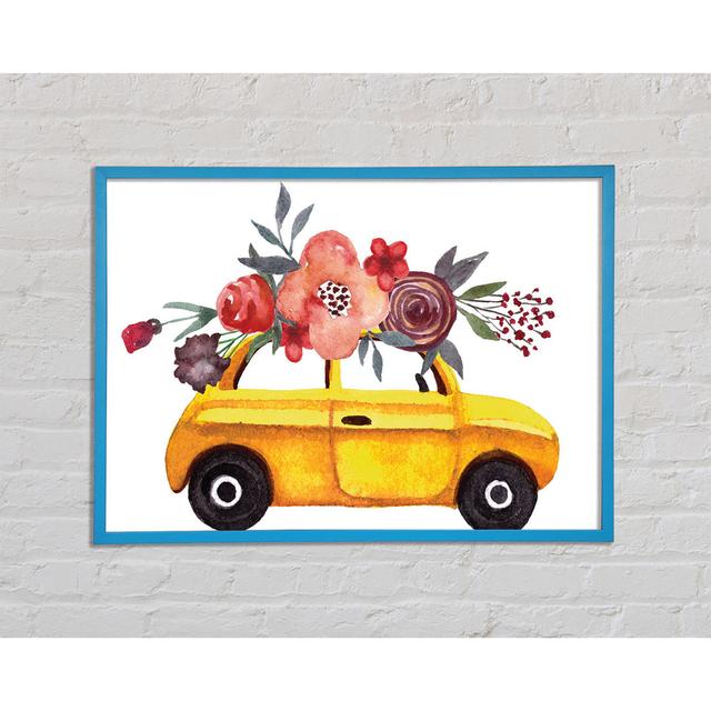 Cut Floral Car by Unkown - Single Picture Frame Art Prints Ophelia & Co. Size: 21cm H x 29.7cm W on Productcaster.