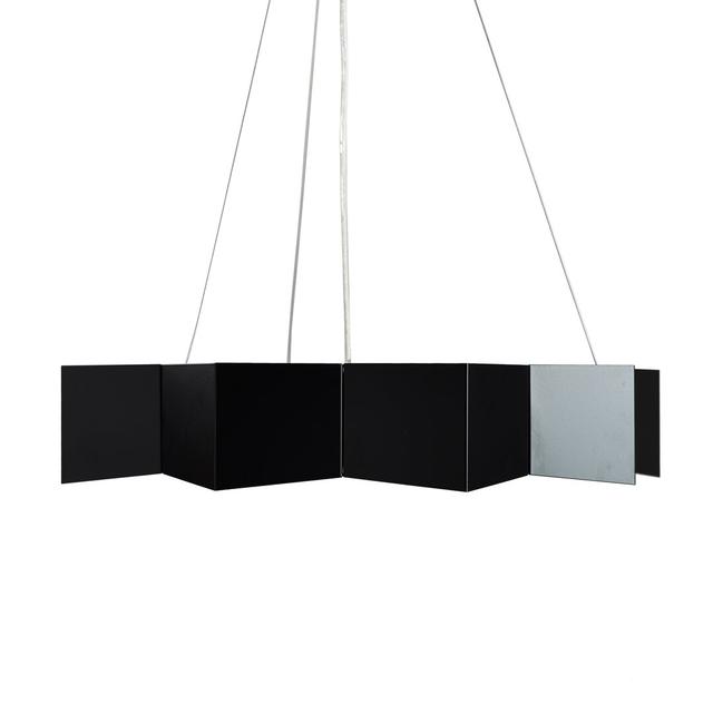 Magers 1-Light Novelty Pendant Brayden Studio Shade Colour: Black, Size: 10cm H x 56cm W x 56cm D on Productcaster.