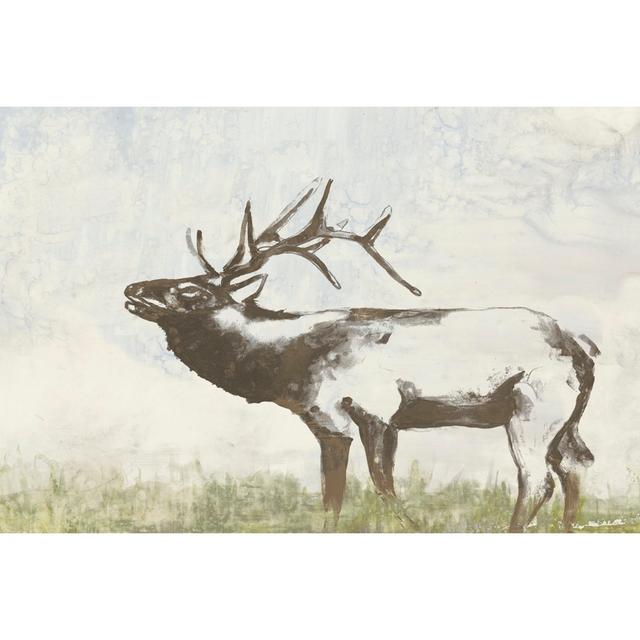 Wild Call I by Jennifer Goldberger - Wrapped Canvas Art Prints Union Rustic Size: 51cm H x 76cm W x 3.8cm D on Productcaster.