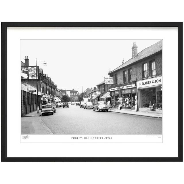 Purley, High Street C1965 by Francis Frith - Single Picture Frame Print The Francis Frith Collection Size: 40cm H x 50cm W x 2.3cm D on Productcaster.