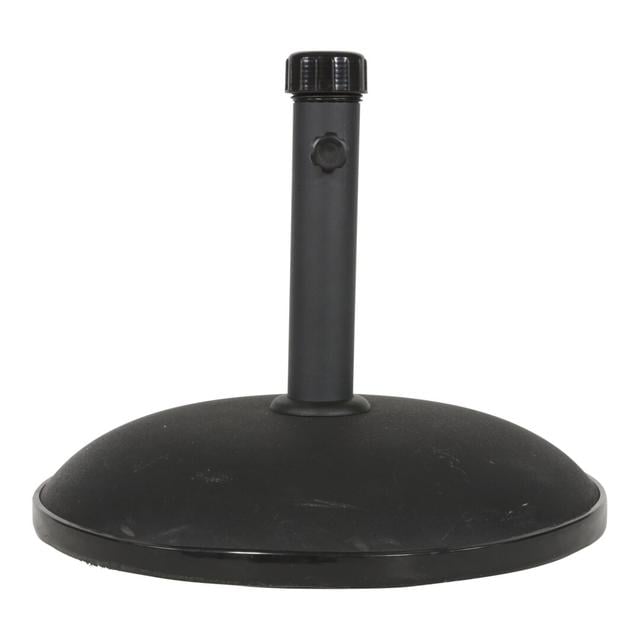 Concrete Freestanding Umbrella Base Lesli Living Colour: Black on Productcaster.