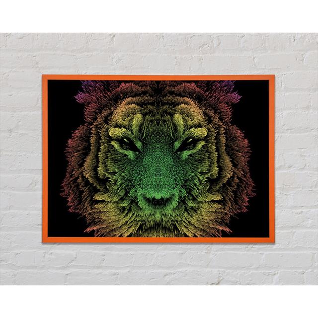 The Old English Tiger - Single Picture Frame Art Prints Latitude Vive Size: 21cm H x 29.7cm W x 2cm D on Productcaster.