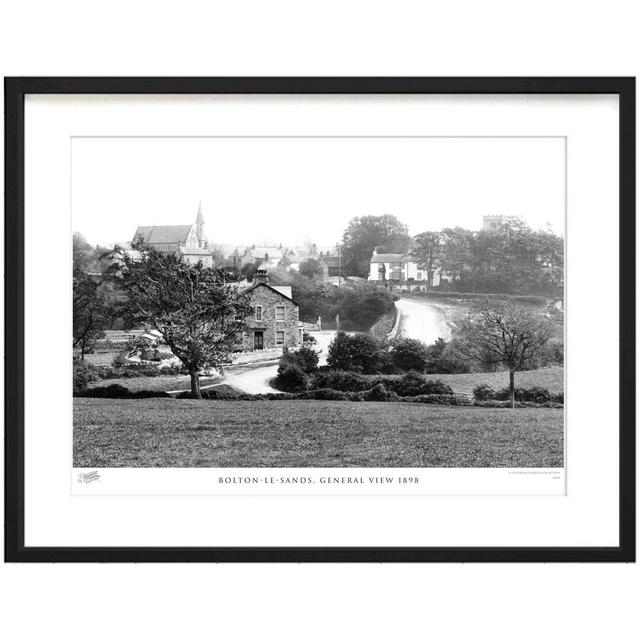 'Bolton Le Sands, General View 1898' - Picture Frame Photograph Print on Paper The Francis Frith Collection Size: 45cm H x 60cm W x 2.3cm D on Productcaster.