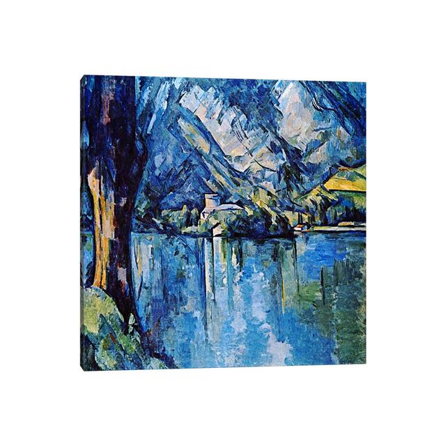 Le Lac Annecy by Paul Cezanne - Wrapped Canvas Painting Marlow Home Co. on Productcaster.