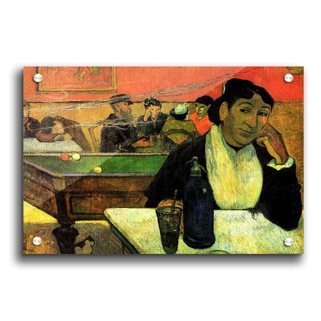 Madame Ginoux in Cafe by Paul Gauguin - Unframed Painting Print on Paper East Urban Home Size: 42cm H x 59.4cm W on Productcaster.