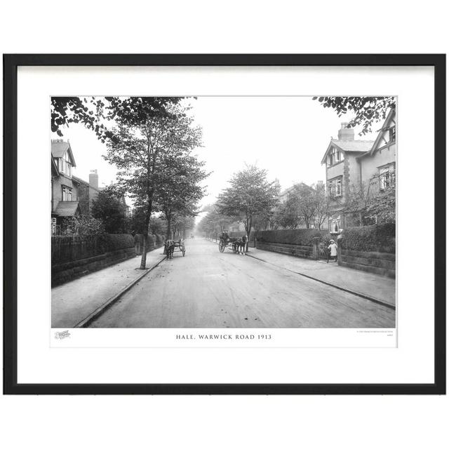 Hale, Warwick Road 1913 by Francis Frith - Single Picture Frame Print The Francis Frith Collection Size: 40cm H x 50cm W x 2.3cm D on Productcaster.