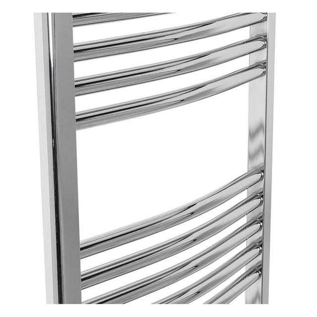 Switzer Vertical Curved Towel Rail Belfry Heating on Productcaster.