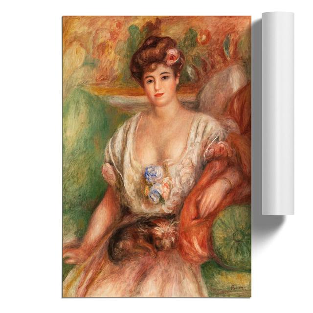 Portrait of Misia Sert by Pierre-Auguste Renoir - Unframed Painting East Urban Home Size: 30cm H x 21cm W x 0.1cm D on Productcaster.