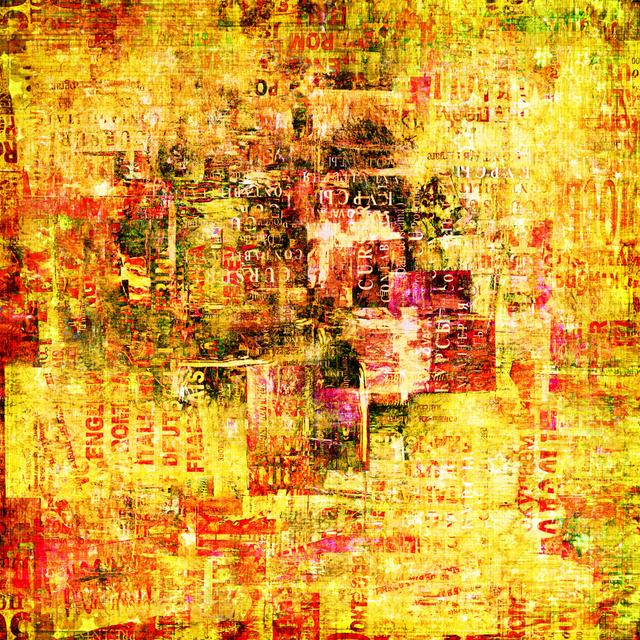 Grunge Abstract Background by LoraLiu - Wrapped Canvas Print Borough Wharf Size: 91cm H x 91cm W on Productcaster.