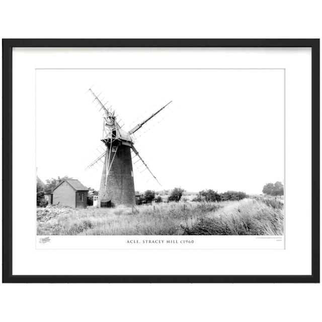 'Acle, Stracey Mill C1960' by Francis Frith - Picture Frame Photograph Print on Paper The Francis Frith Collection Size: 28cm H x 36cm W x 2.3cm D on Productcaster.