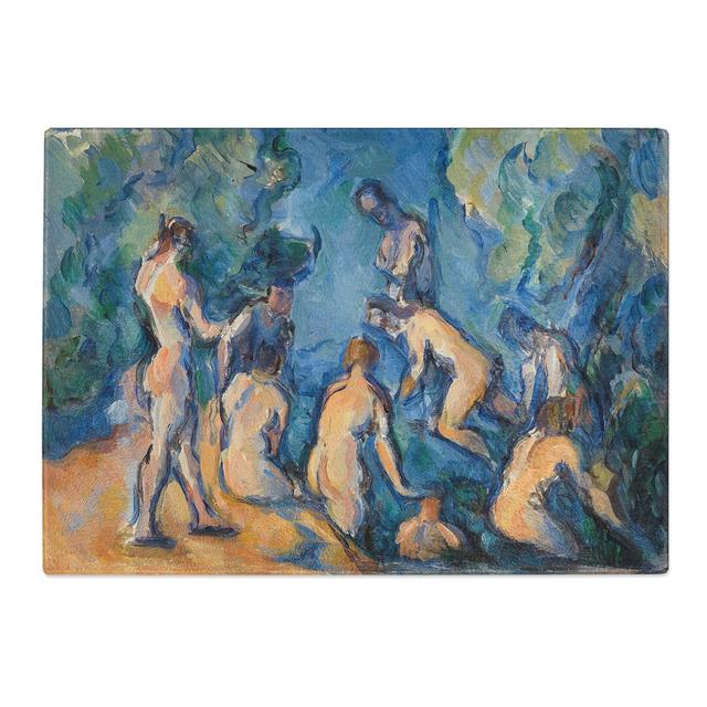 Bathers Vol.3 by Paul Cezanne Chopping Board East Urban Home Size: 0.4cm H x 20cm W x 29cm L on Productcaster.