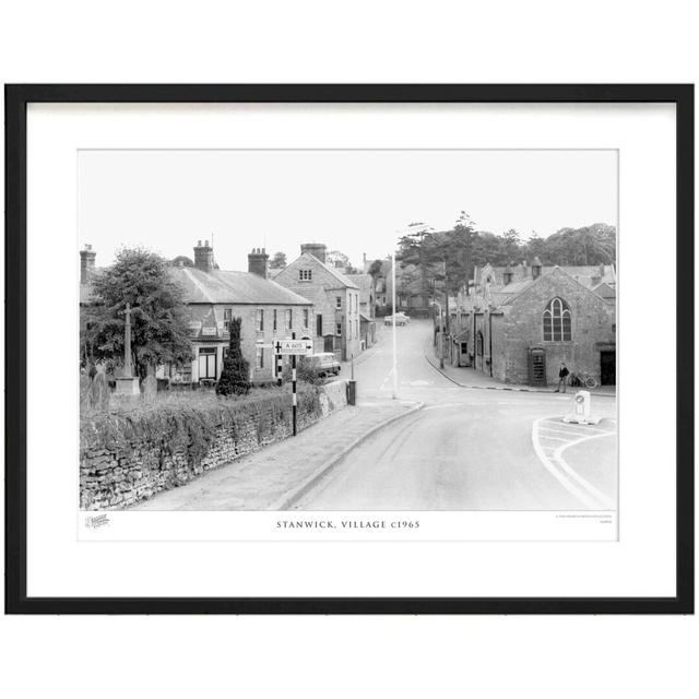 'Stanwick, Village C1965' - Picture Frame Photograph Print on Paper The Francis Frith Collection Size: 40cm H x 50cm W x 2.3cm D on Productcaster.