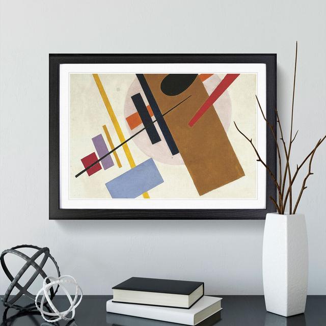 Composition Vol.3 by Kazimir Malevich - Picture Frame Graphic Art East Urban Home Size: 36cm H x 48cm W x 2cm D, Frame Option: Black Framed on Productcaster.