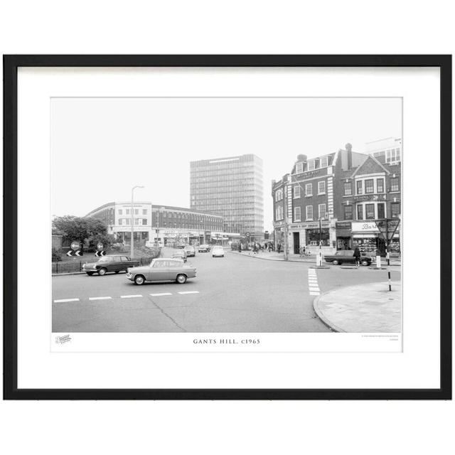 'Gants Hill, C1965' by Francis Frith - Picture Frame Photograph Print on Paper The Francis Frith Collection Size: 60cm H x 80cm W x 2.3cm D on Productcaster.