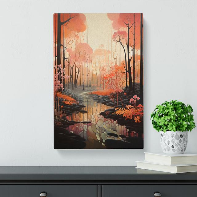 Forest Contemporary - Art Prints Alpen Home Size: 60cm H x 40cm W x 3cm D on Productcaster.