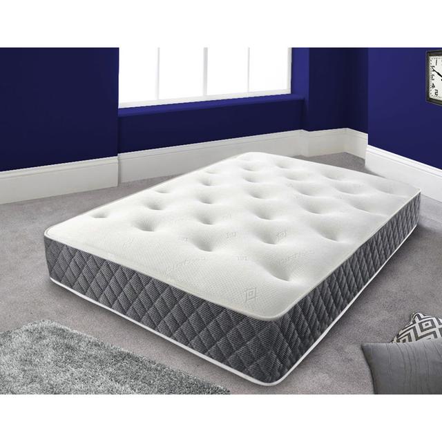 Brazos Open Coil Mattress Symple Stuff Size: Double (4'6) on Productcaster.