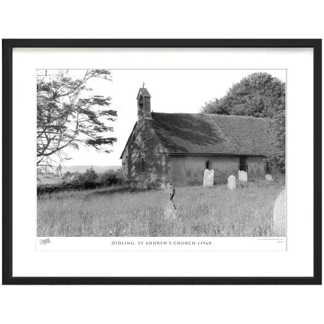 Didling, St Andrew's Church C1960 by Francis Frith - Single Picture Frame Print The Francis Frith Collection Size: 28cm H x 36cm W x 2.3cm D on Productcaster.