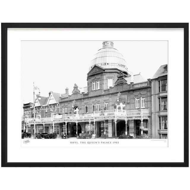 Rhyl, The Queen's Palace 1903 by Francis Frith - Single Picture Frame Print The Francis Frith Collection Size: 28cm H x 36cm W x 2.3cm D on Productcaster.