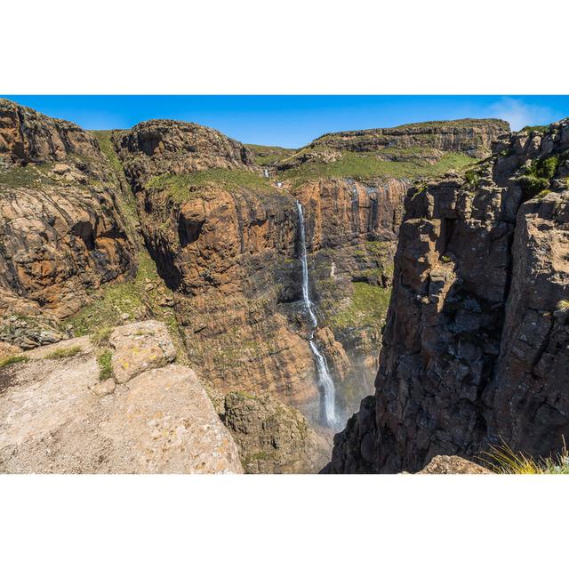 Waterfall Top of Sentinel Hike by Picturist - Wrapped Canvas Photograph 17 Stories Size: 20cm H x 30cm W on Productcaster.