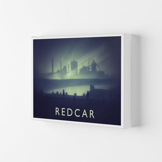 Redcar (Night) by Richard O'Neill - Print Corrigan Studio Format: Wrapped Canvas, Size: 42cm H x 59.4cm W x 4cm D on Productcaster.