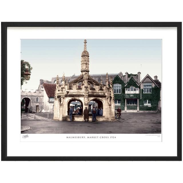 Malmesbury, Market Cross 1924 - Single Picture Frame Print The Francis Frith Collection Size: 60cm H x 80cm W x 2.3cm D on Productcaster.