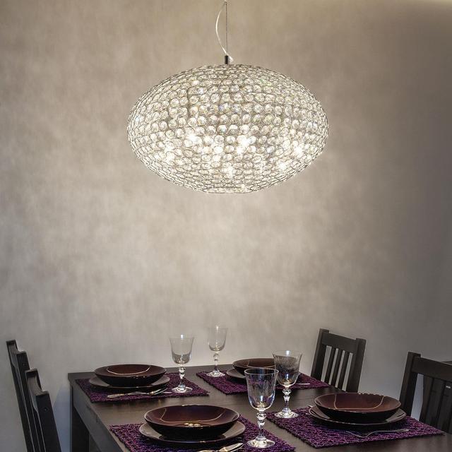 Yolanda 8-Light Crystal Pendant Mercer41 on Productcaster.