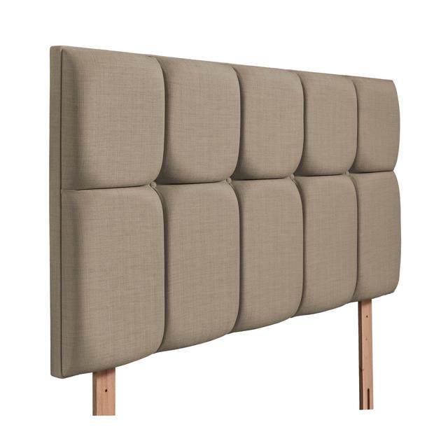 Brookville Upholstered Headboard ClassicLiving Size: Super King (6'), Colour: Fudge on Productcaster.