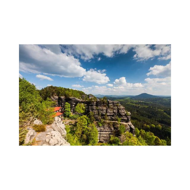 Czech Republic, Bohemian Switzerland, Prebischtor Gate or Pravčická Brána by Mikolaj Gospodarek - Wrapped Canvas Photograph Alpen Home Size: 45.72cm H on Productcaster.