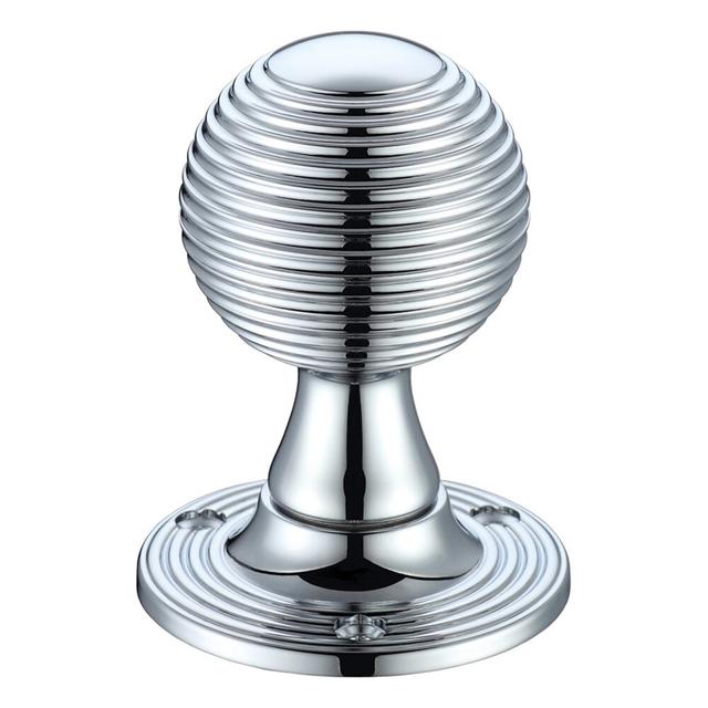 Passage Door Knob (Set of 2) Fulton & Bray Finish: Polished Chrome on Productcaster.