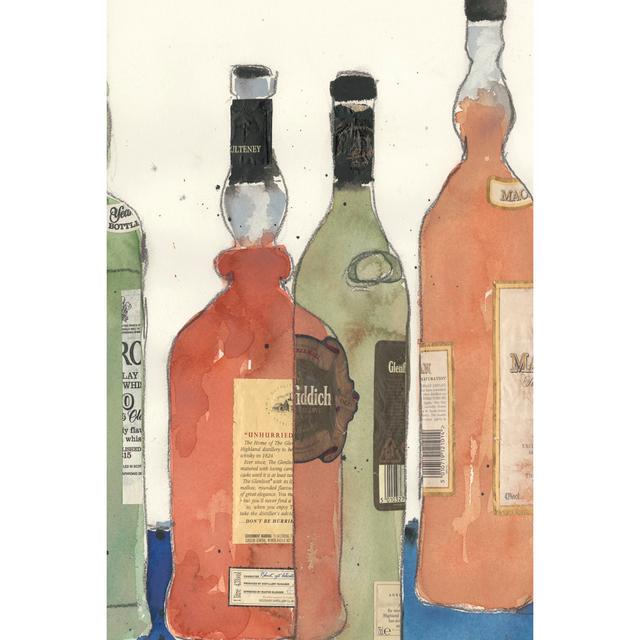 Malt Scotch I by Samuel Dixon - Wrapped Canvas Art Prints Rosalind Wheeler Size: 46cm H x 30cm W on Productcaster.