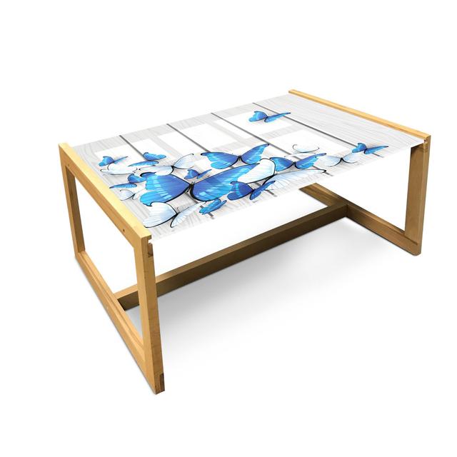 Jacaree Sled Coffee Table East Urban Home Size: 90cm H x 62cm W x 40cm D on Productcaster.