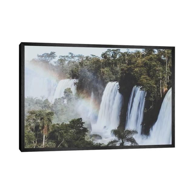 Iguazu Falls, Argentina I by Luke Anthony Gram - Photograph Print on Canvas Union Rustic Format: Black Framed, Size: 45.72cm H x 66.04cm W x 3.81cm D on Productcaster.